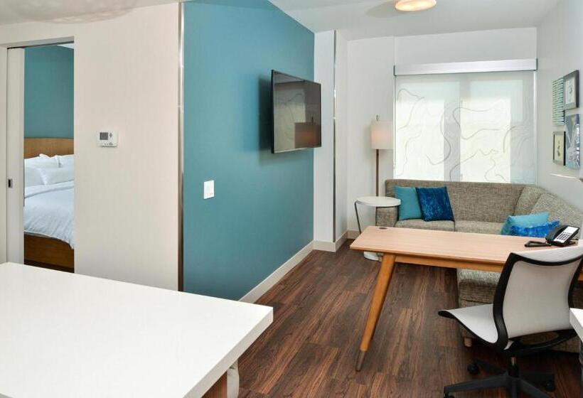 מיטת קינג בסוויטה, Element Kansas City Overland Park