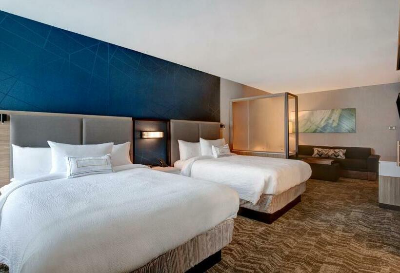 带皇后床的套间, Springhill Suites By Marriott Orangeburg