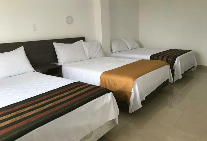 غرفة عائلية مطلّة علي الحديقة, Mare S&m Casa Hostal