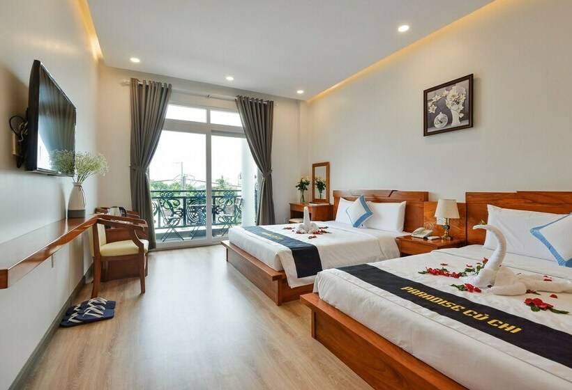 اتاق استاندارد چهار تخته, Paradise Cu Chi