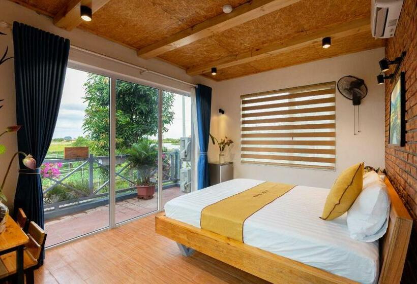 اتاق استاندارد با چشمانداز کوهستان, An Thái Homestay And Bar