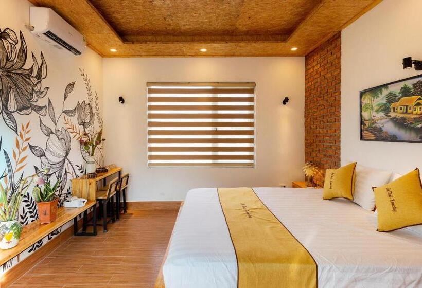 اتاق استاندارد با چشم‌انداز کوهستان, An Thái Homestay And Bar