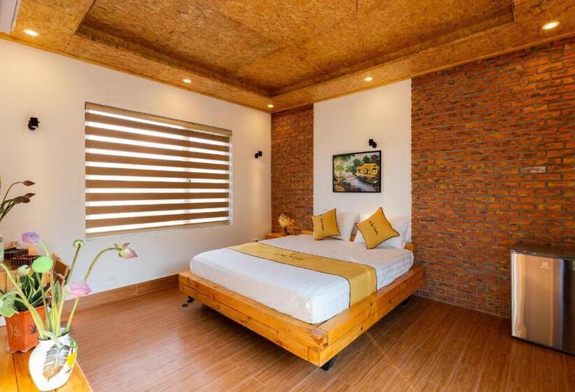 اتاق استاندارد با چشمانداز کوهستان, An Thái Homestay And Bar