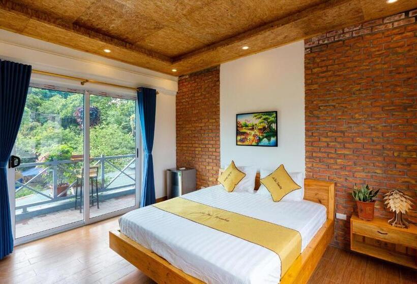 اتاق استاندارد با چشمانداز کوهستان, An Thái Homestay And Bar