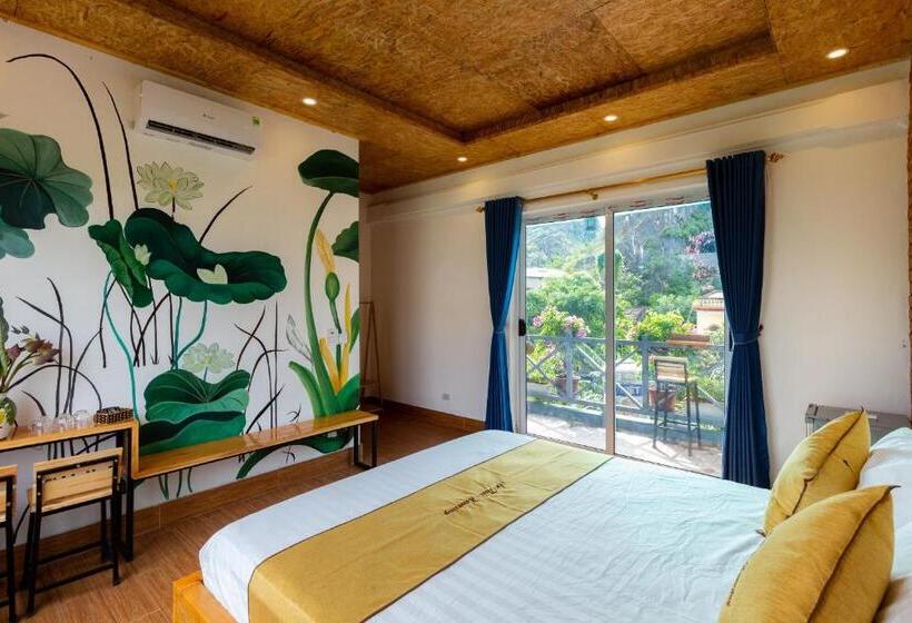 اتاق استاندارد با چشمانداز کوهستان, An Thái Homestay And Bar