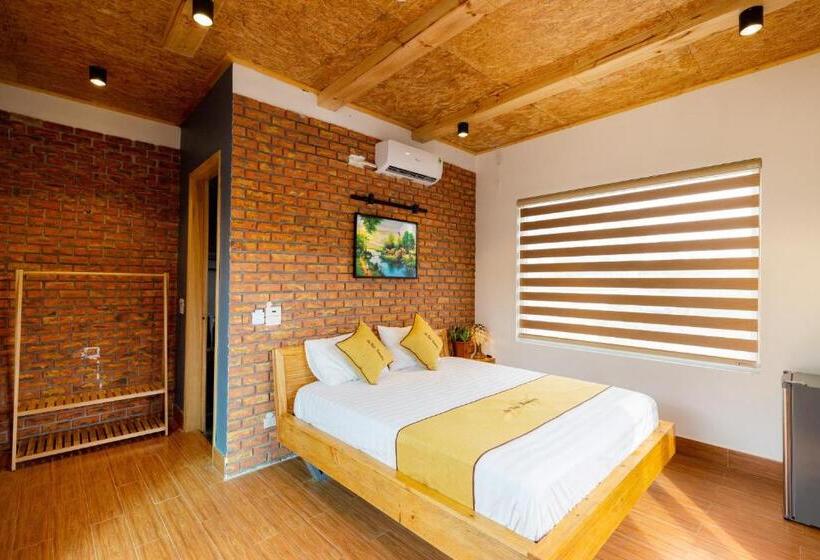 اتاق لوکس با بالکن, An Thái Homestay And Bar