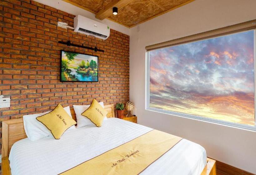 اتاق لوکس با بالکن, An Thái Homestay And Bar