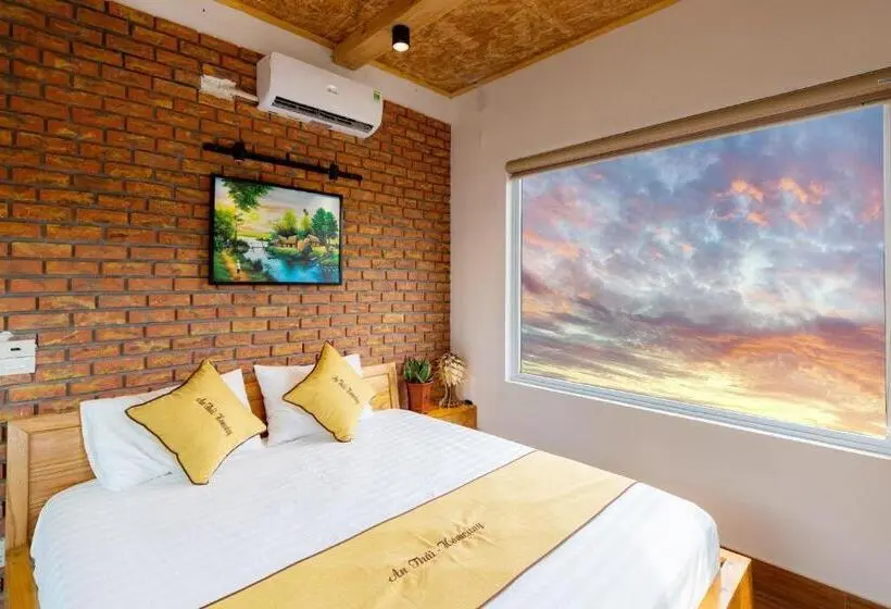 اتاق لوکس با بالکن, An Thái Homestay And Bar