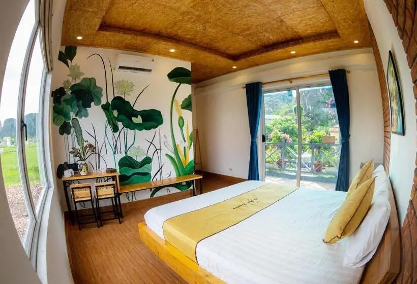 اتاق لوکس با بالکن, An Thái Homestay And Bar