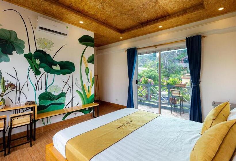 اتاق لوکس با بالکن, An Thái Homestay And Bar