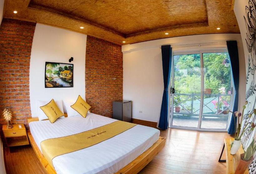 اتاق لوکس با بالکن, An Thái Homestay And Bar