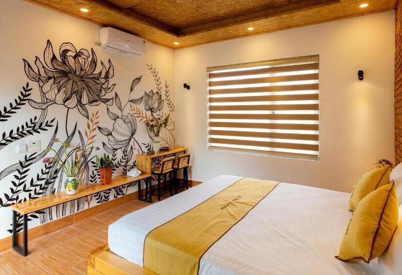 اتاق لوکس با بالکن, An Thái Homestay And Bar