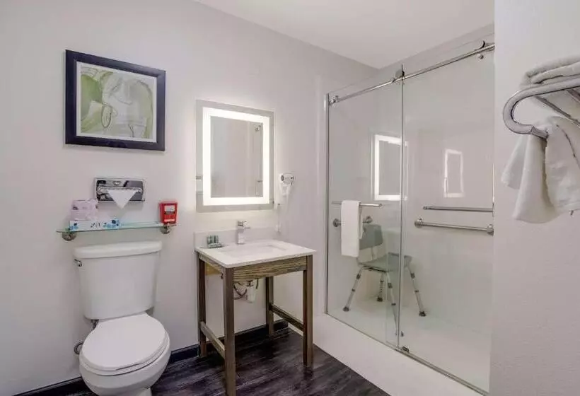身障者適用キングサイズベッドルーム, Best Western Grants Inn