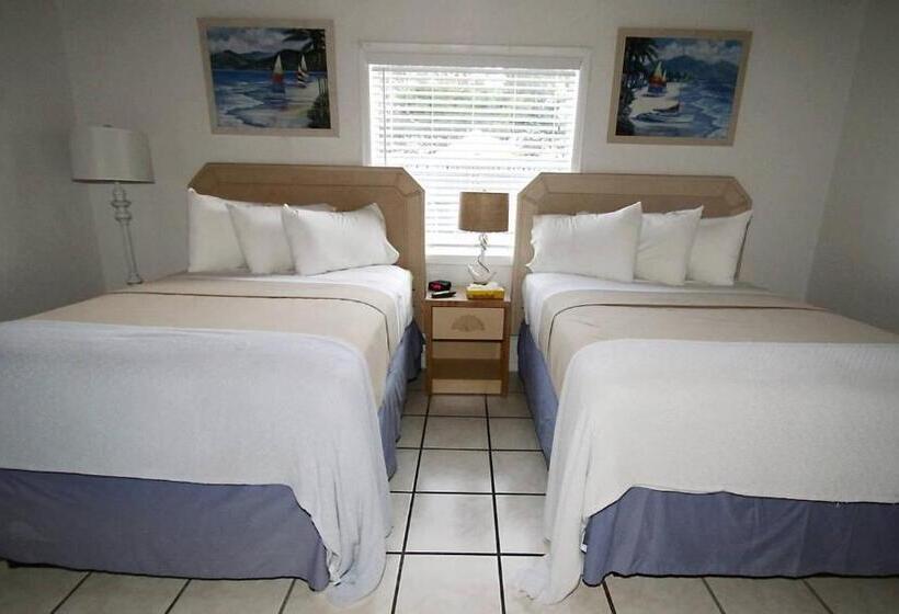 스탠다드 룸 더블 침대 2개, Island Breeze Inn   Venice