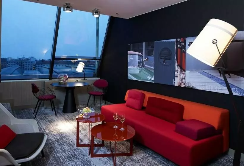 デュプレックスのジュニアスイート, Sofitel Munich Bayerpost