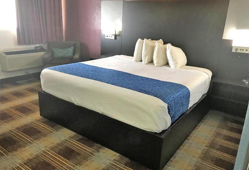 חדר סטנדרט עם מיטת קינג, Travelodge By Wyndham New Braunfels