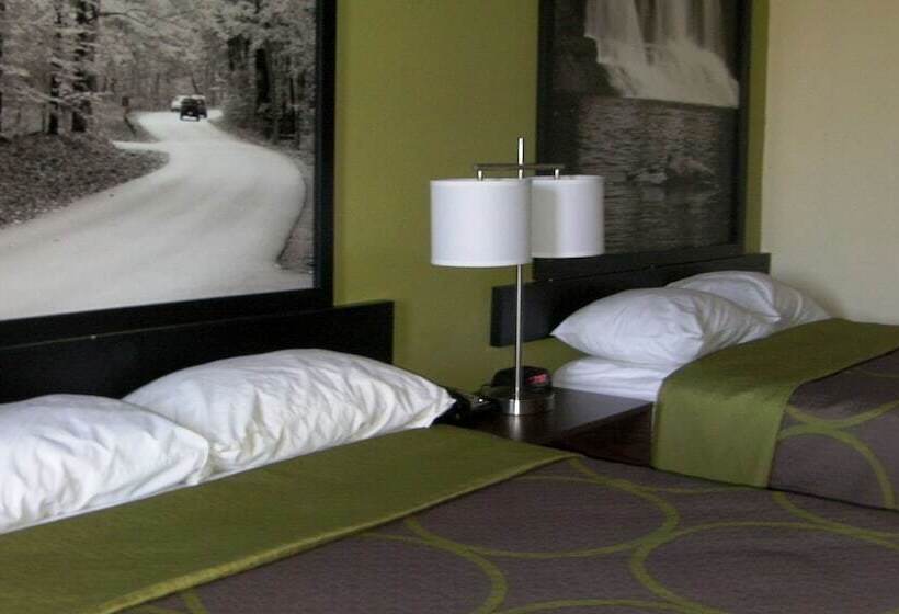 اتاق استاندارد با 2 تخت دوبل, Super 8 By Wyndham Lafayette