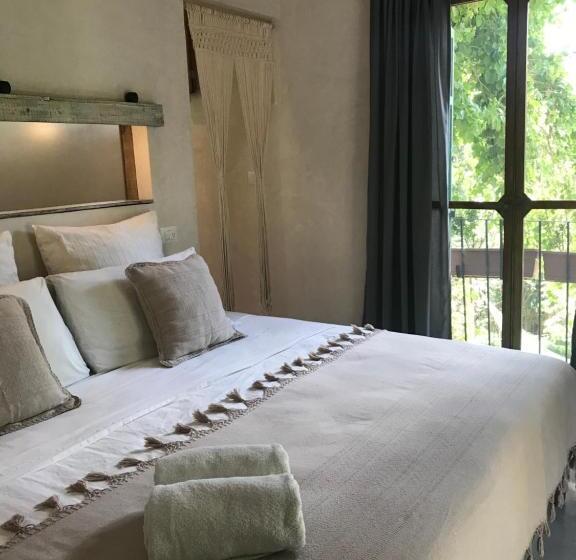 غرفة ديلوكس مزودة بشرفة, Verdeamar Eco Lodge Jungle Retreat
