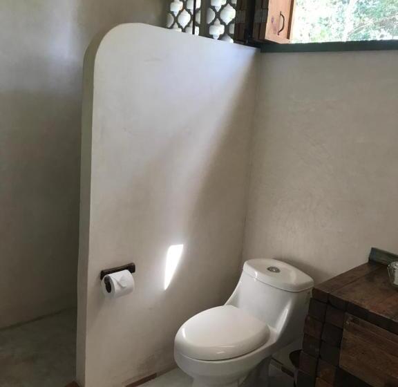 غرفة ديلوكس مزودة بشرفة, Verdeamar Eco Lodge Jungle Retreat