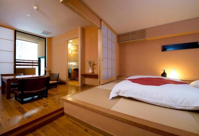 غرفة قياسية, Onsen Ryokan Yamaki