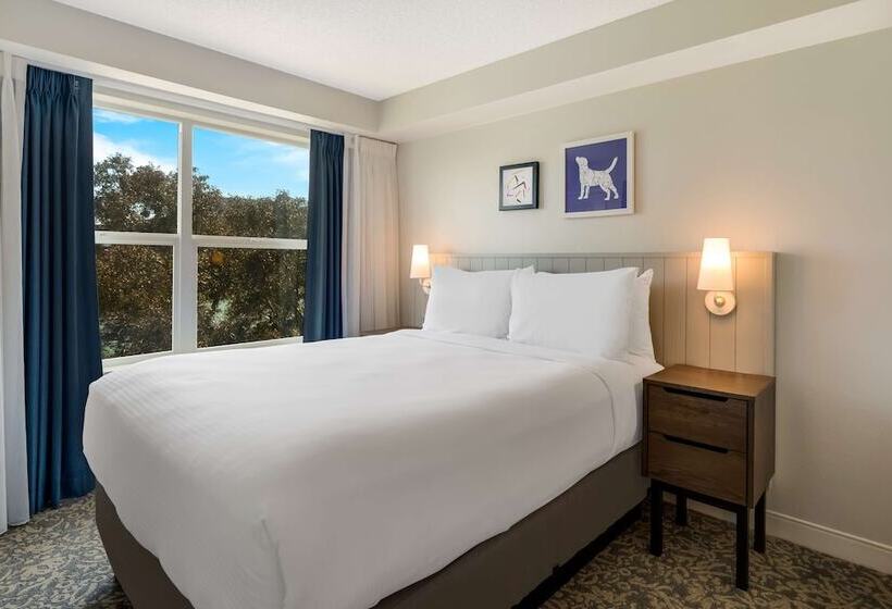 景色の見えるスイートルーム, Sonesta Es Suites San Francisco Airport Oyster Point Waterfront