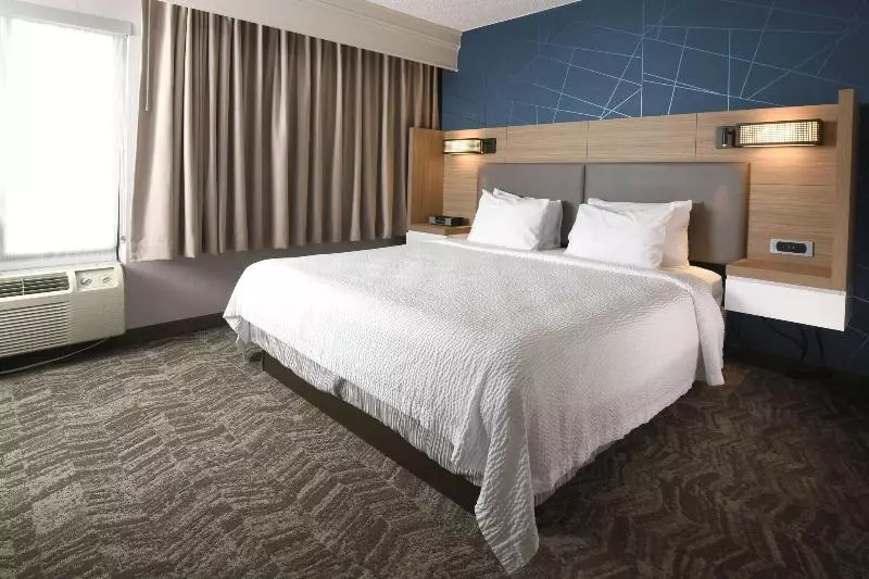 キングサイズベッドのスイートルーム, Springhill Suites Des Moines West