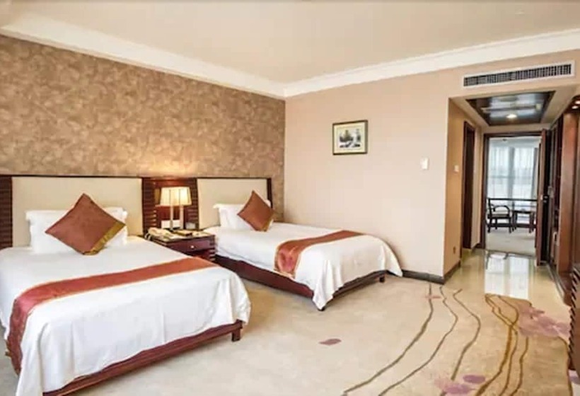 اتاق استاندارد با چشمانداز دریاچه, Hongyi Hotel Wuhan University