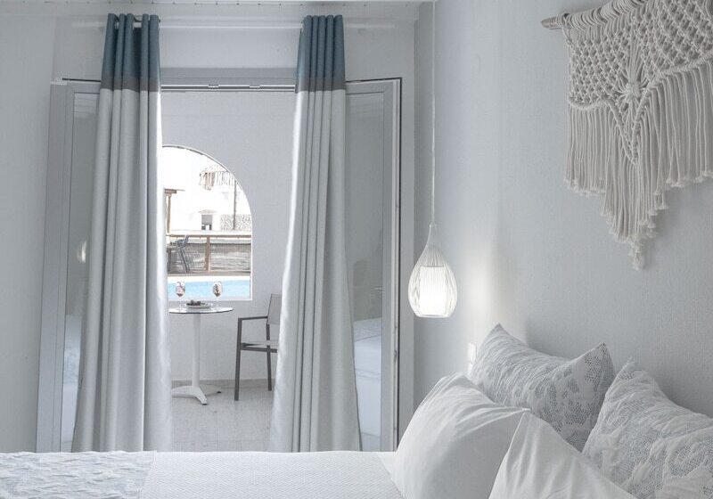 غرفة قياسية إطلالة جانبية علي البحر, Mykonos Essence Adults Only