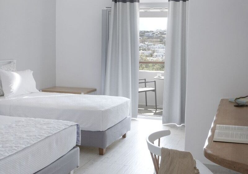 غرفة قياسية ثلاثية ذات إطلالة جانبية على البحر, Mykonos Essence Adults Only