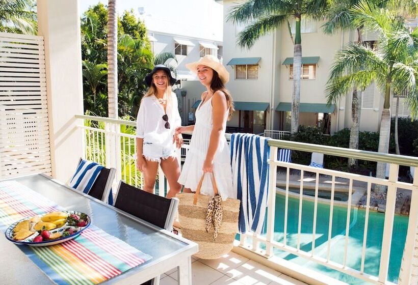 带泳池景观及2个卧室的公寓, Colonial Resort Noosa