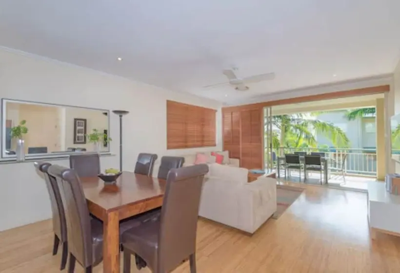 プールビューの２ベッドルームアパート, Colonial Resort Noosa