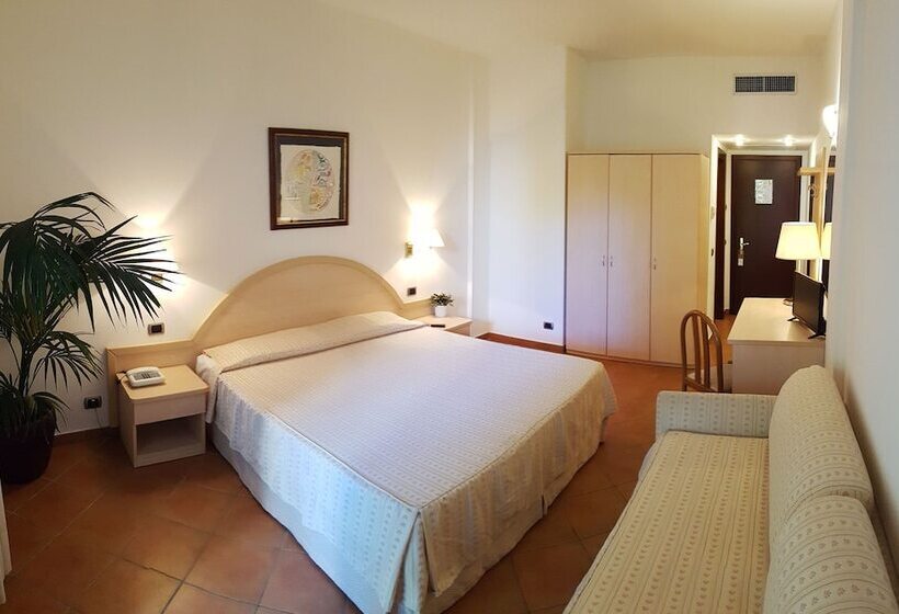 정원 전망 4인용 스탠다드 룸, Gabbiano Beach