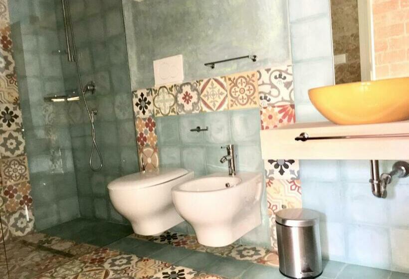 חדר סטנדרט לשלושה עם נוף לגינה, Masseria Costa