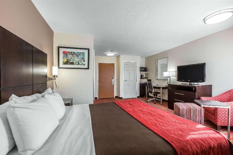 غرفة قياسية سرير كينج, Comfort Inn Los Angeles Near Hollywood