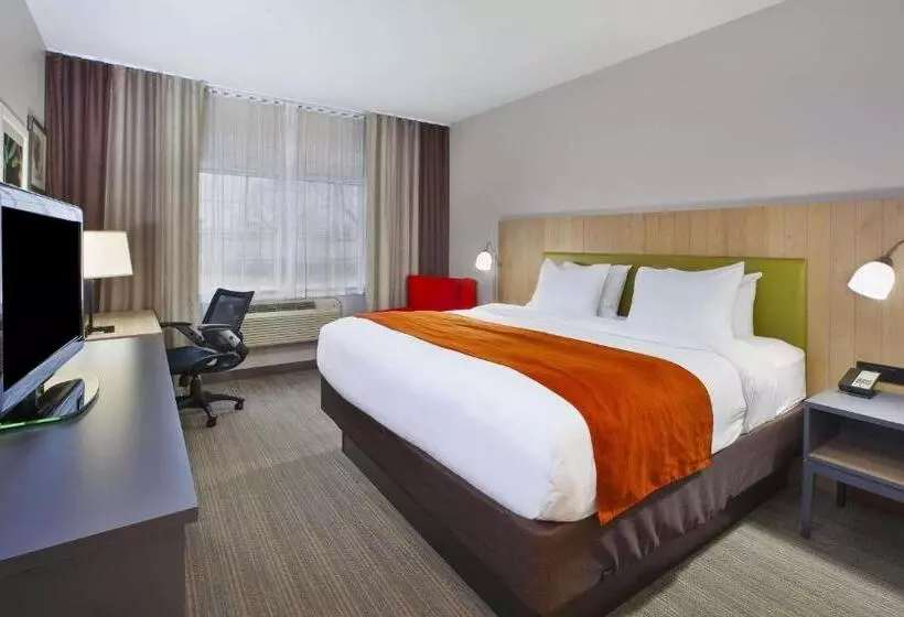 キングサイズベッドのスタンダードルーム, Country Inn & Suites By Radisson, Big Rapids, Mi