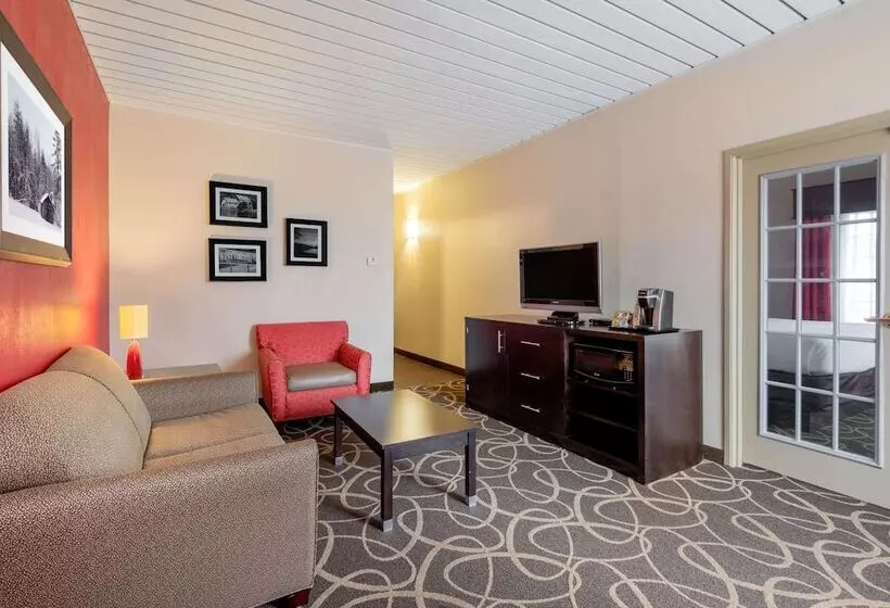 キングサイズベッドのスイートルーム, La Quinta Inn & Suites By Wyndham Elkview  Charleston Ne