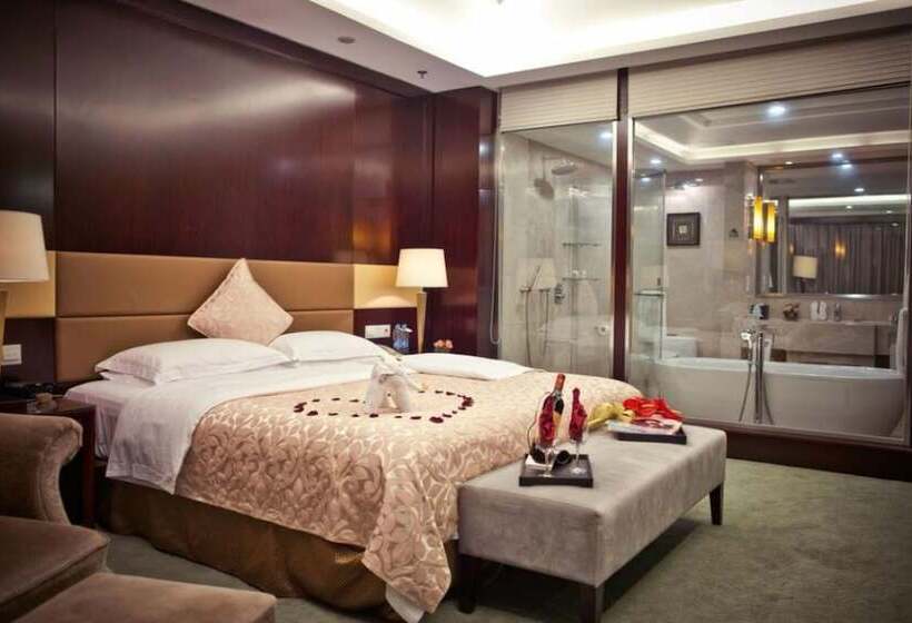 Номер Deluxe, Huafang Jinling International Hotel Zhangjiagang