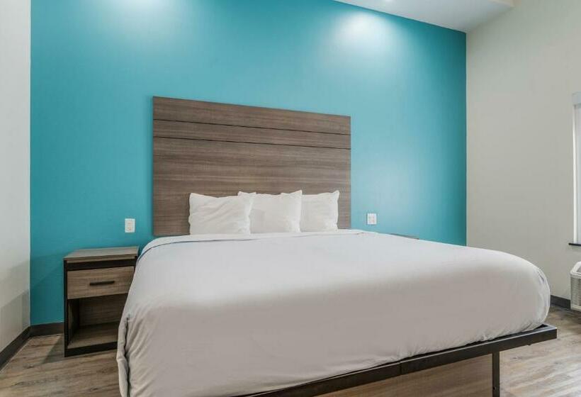 キングサイズベッドのスタンダードルーム, Red Lion Inn & Suites Katy