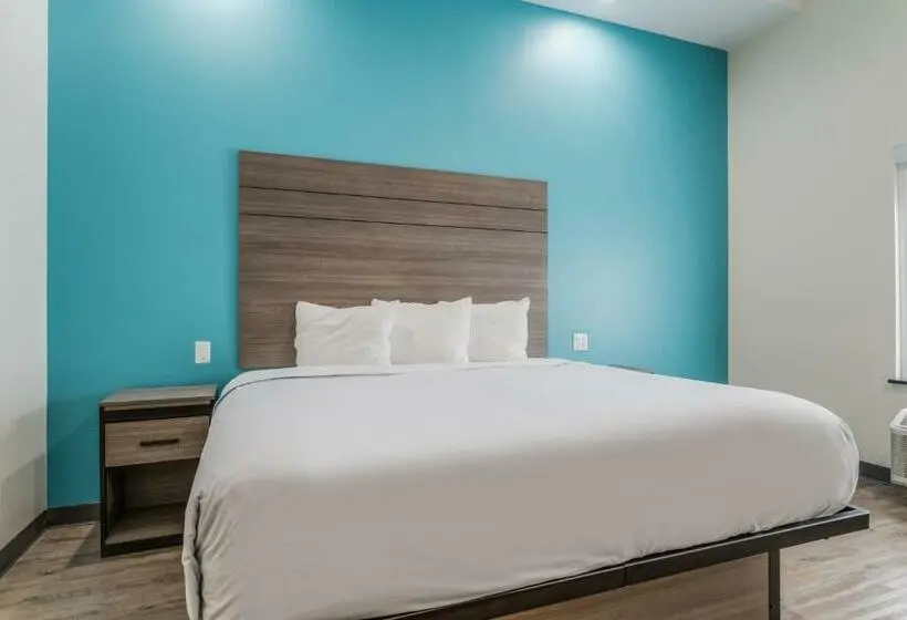 キングサイズベッドのスタンダードルーム, Red Lion Inn & Suites Katy