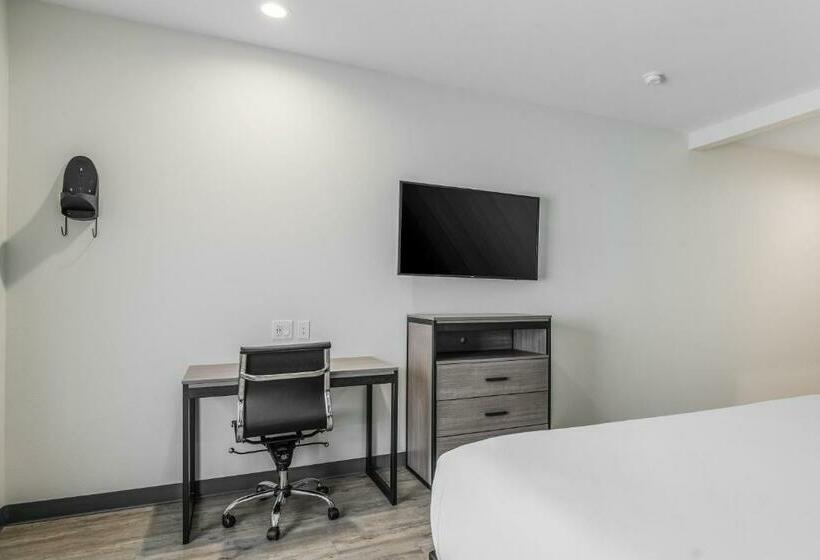 キングサイズベッドのスタンダードルーム, Red Lion Inn & Suites Katy