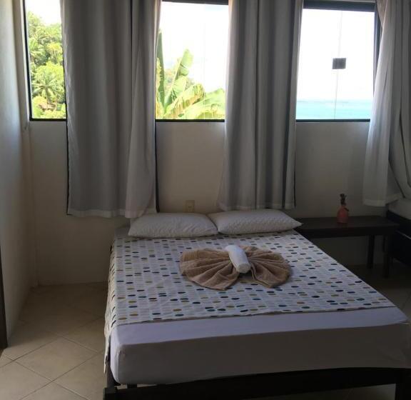 غرفة قياسية مطلّة علي البحر مزوَّدة بشُرفة, Casas Coloniais