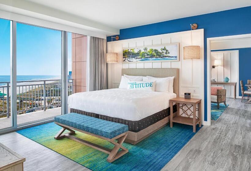 מיטת קינג בסוויטה, Margaritaville Jacksonville Beach