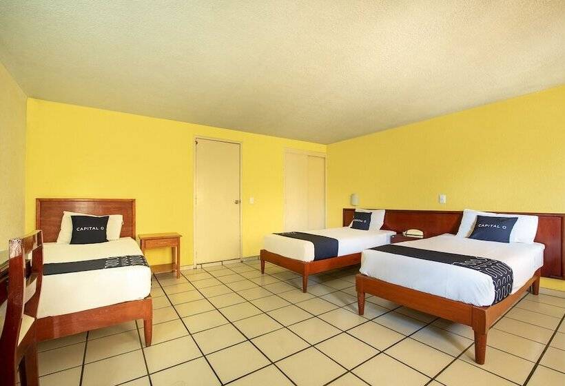 3-Bett-Standardzimmer, Capital O Colón, Ciudad Guzmán Jalisco