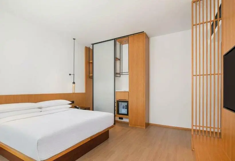 اتاق استاندارد با تخت بزرگ, Fairfield By Marriott Zhuhai Xiangzhou