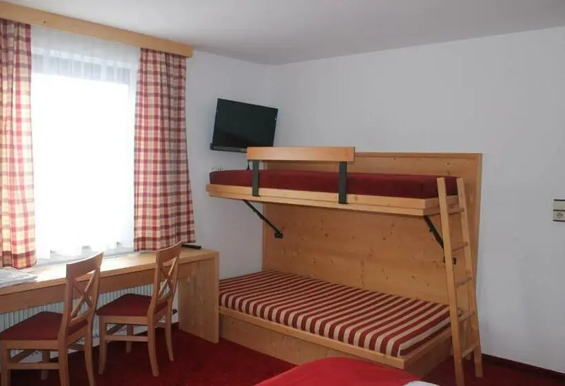 اتاق استاندارد چهارنفره با بالکن, Alpenzeit