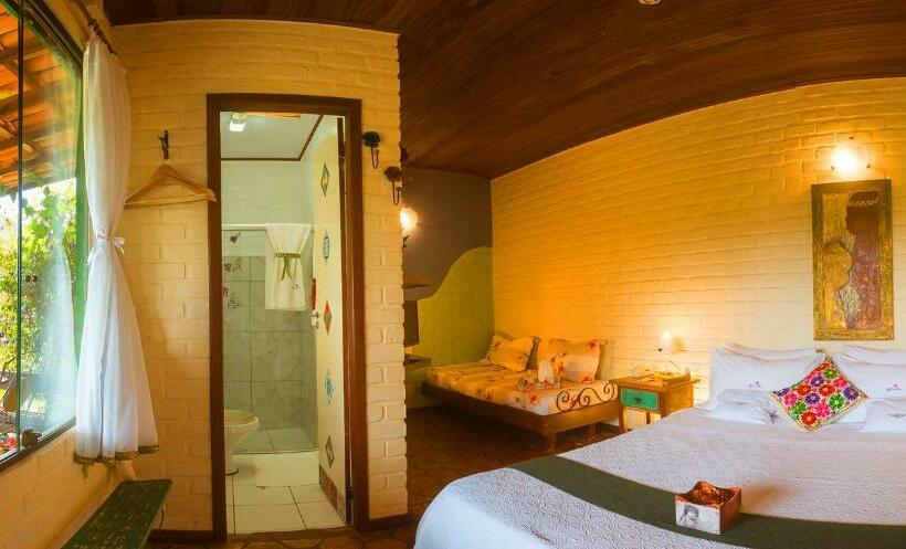 스탠다드 트리플 룸, Pousada Villa Lagoa Das Cores