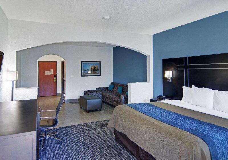 스위트 킹사이즈 침대, Spark By Hilton Galveston