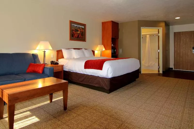 キングサイズベッドのスタンダードルーム, Comfort Inn Richfield I70