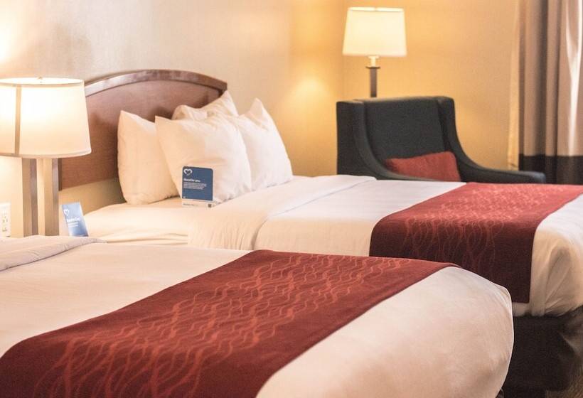غرفه قياسيه سريرين مزدوجين, Comfort Inn Richfield I70