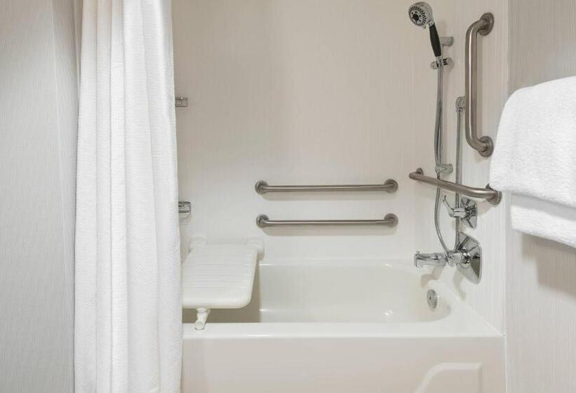 غرفه قياسيه سريرين مزدوجين, Courtyard Asheville